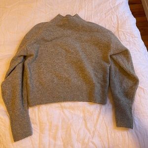 & other stories mock neck sweater